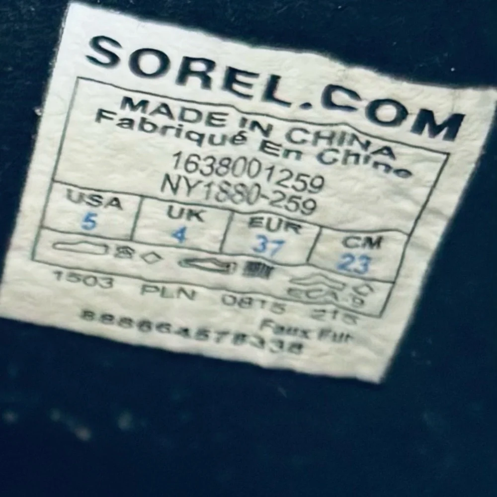 SOREL CARIBOU YOUTH WATERPROOF BOOTS